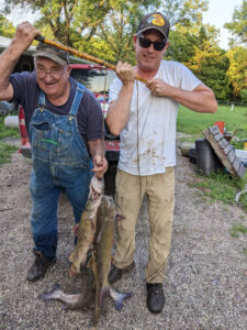 Catfish fishing in southeast Kansas